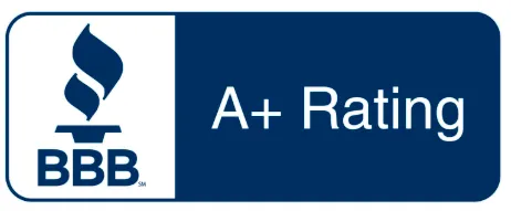 BBB A+ Rating seal
